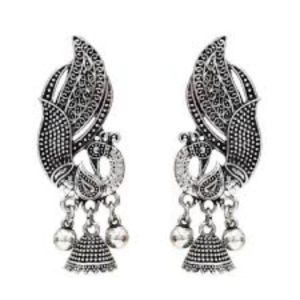 Peacock earrings N765